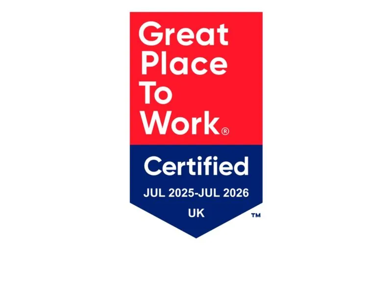 Great Place to Work Certification Logo on ILS Case Management News Page